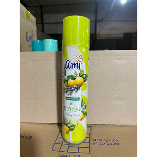 Xịt thơm phòng Ami nhiều mùi hương 280ml