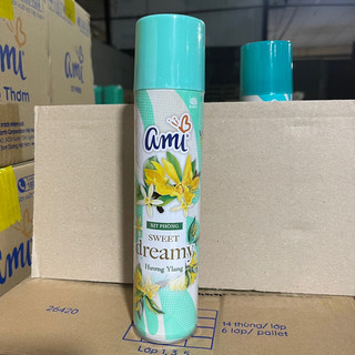 Xịt thơm phòng Ami nhiều mùi hương 280ml
