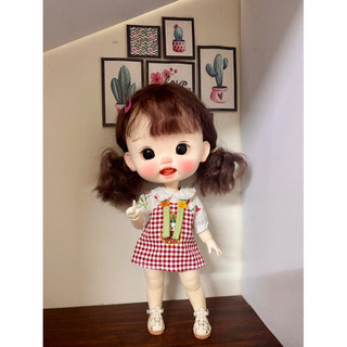 Set yếm caro đỏ mèo size dian mập,cừu bé,cá lớn,6 nhỏ (size khác vui lòng ib shop)
