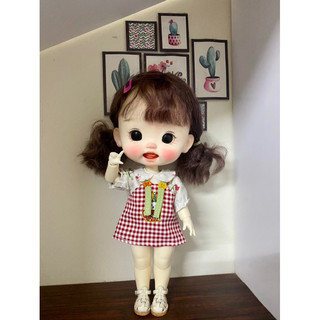 Set yếm caro đỏ mèo size dian mập,cừu bé,cá lớn,6 nhỏ (size khác vui lòng ib shop)