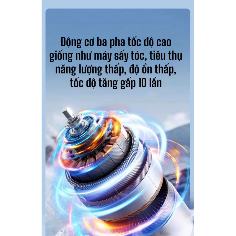 Quạt Mini Cầm Tay Siêu Mát Anhlinh GF02 Màn Hình Kỹ Thuật Số Động Cơ Không Chổi Than Pin Dung Lượng Lớn Nhỏ Gọn