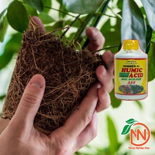 Humic 322 Chai 235ml - Phân Bón Hữu Cơ Giải Độc Cho Đất