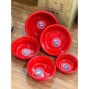 Combo 5 cái thau nhựa omo kích thước 25- 30-32-36-49cm quý khách vui lòng xem thông tin sản phẩm size số giúp shop