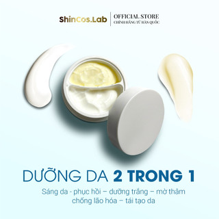 KEM NÁM THUẦN CHAY NGÀY ĐÊM – TRẮNG DA – MỜ THÂM 2 TRONG 1 SHINCOS.LAB HYALURONIC ACID B5 3% DAY AND NIGHT CREAM