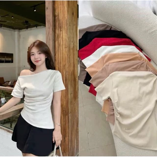 Áo thun Bẹt vai (551 ) Bigsize 45-85kg chất liệu thun tăm lạnh mặc mát
