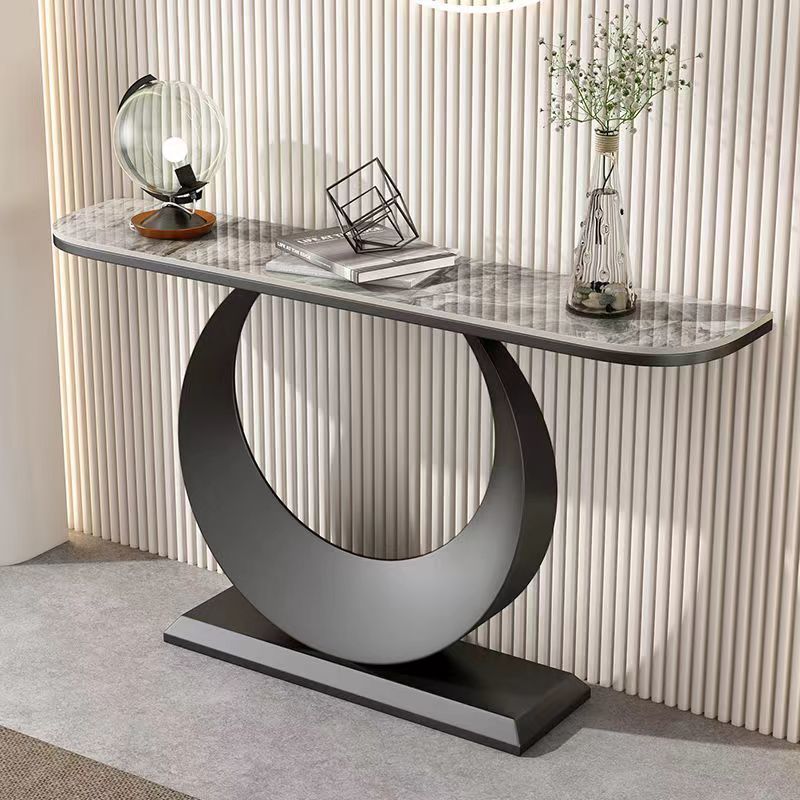 Kệ đứng, bàn console mặt đá vân mây trang trí phòng khách, khung chân kim  loại sơn tĩnh điện sang trọng | Shopee Việt Nam
