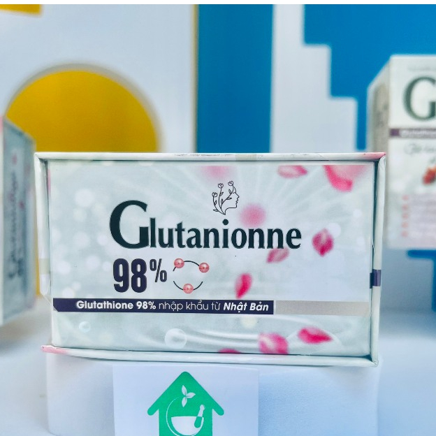 Glutathion ,viên uống trắng da Glutanionne 98% hộp 30 viên