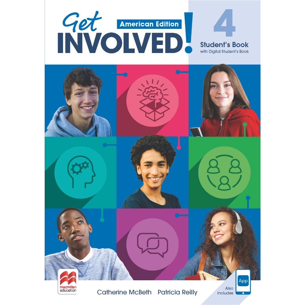 Sách - Dtpbooks - Get Involved! AmEng Level 4 SB with Student's App and ...