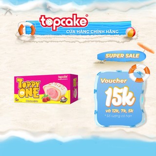 Bánh cupcake TOPPY ONE - Nhân kem dâu 180g