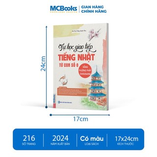 Sách - Tự học giao tiếp tiếng Nhật từ con số 0 bằng phương pháp shadowing