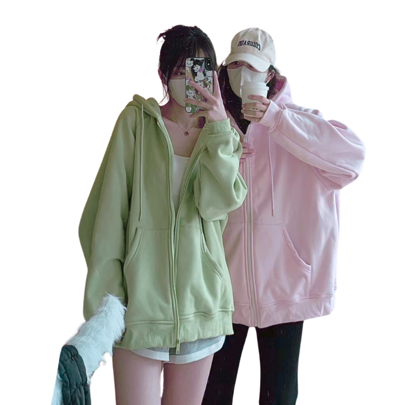 40-120KG Áo Khoác NAM NỮ BIGSIZE Tay Dài Nón To Thời Trang Nỉ Cotton Mềm Mịn - MÃ 38