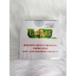 Kem dưỡng da ngăn ngừa mụn và trắng da chống nắng Leiyas 5g Và 10g