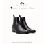 Giày da bò Chelsea Boots Classic LEMANS CB01 đế gót cao 5cm ống 18cm, Bảo Hành 24 tháng