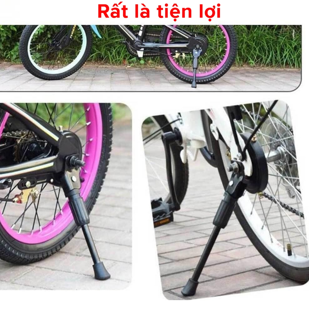 Ảnh Chân Chống Xe Đạp Cho Xe Đạp Trẻ Em Chọn Size Từ 12inch đến 20inch Hợp Kim Chắc Chắn Chính Hãng Amalife 2