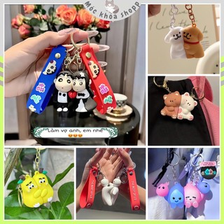 Móc Khóa Cặp Đôi Có Nam Châm – Móc Khóa Đôi Hút Nhau, Quà Tặng Người Yêu, Phụ Kiện Tình Nhân Cute