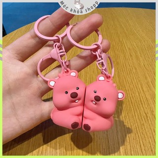 Móc Khóa Cặp Đôi Có Nam Châm – Móc Khóa Đôi Hút Nhau, Quà Tặng Người Yêu, Phụ Kiện Tình Nhân Cute