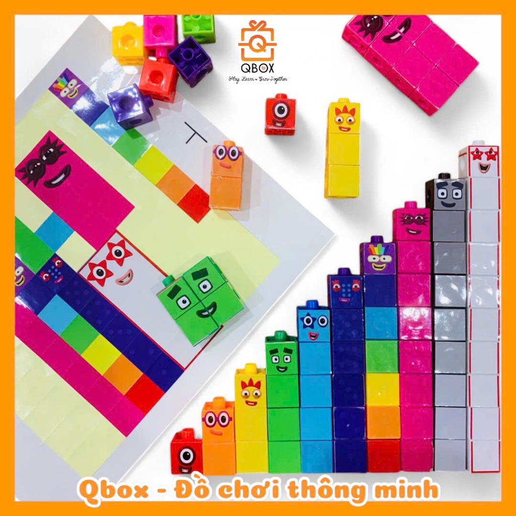 Numberblocks - Giá Tốt, Miễn Phí Vận Chuyển, Đủ Loại | Shopee Việt Nam