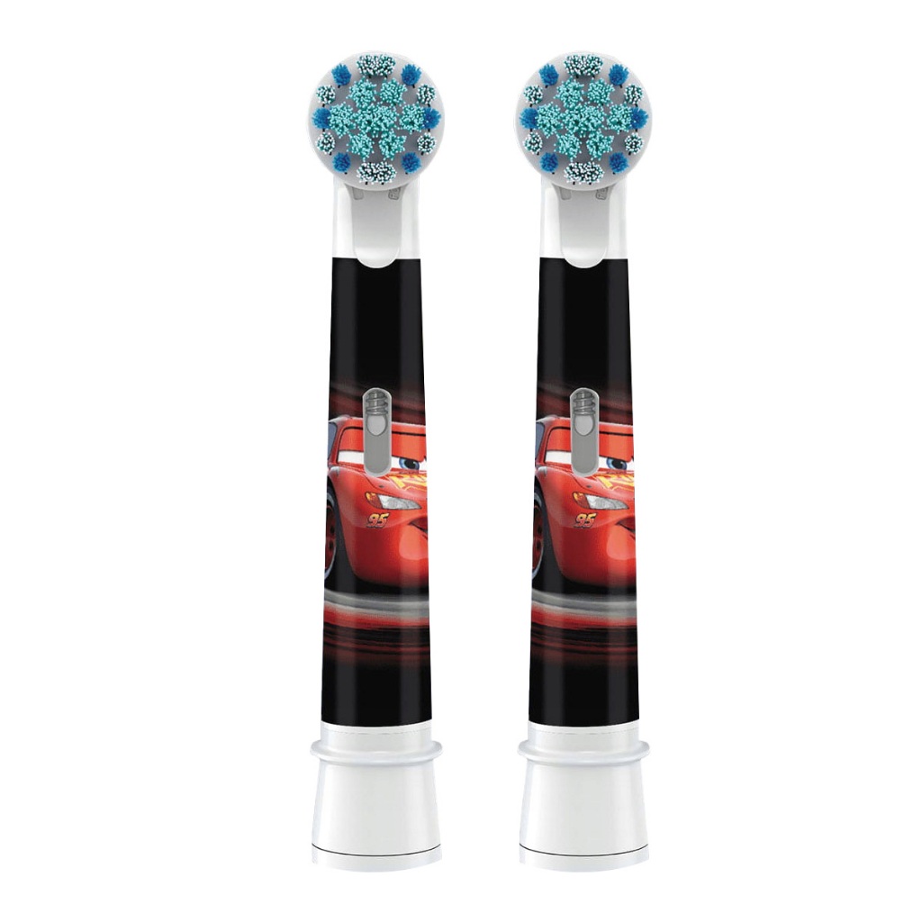 Ảnh Đầu Bàn Chải Điện Trẻ Em ORAL-B Vitality D12 Disney Cars - Hộp 2 Cái 1