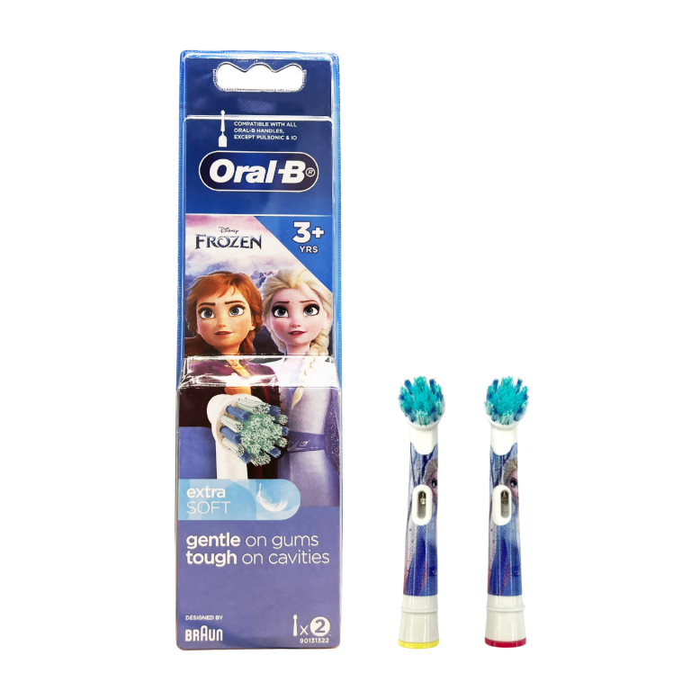 Ảnh Đầu Bàn Chải Điện Trẻ Em ORAL-B D100 Disney Frozen - Hộp 2 Cái 2