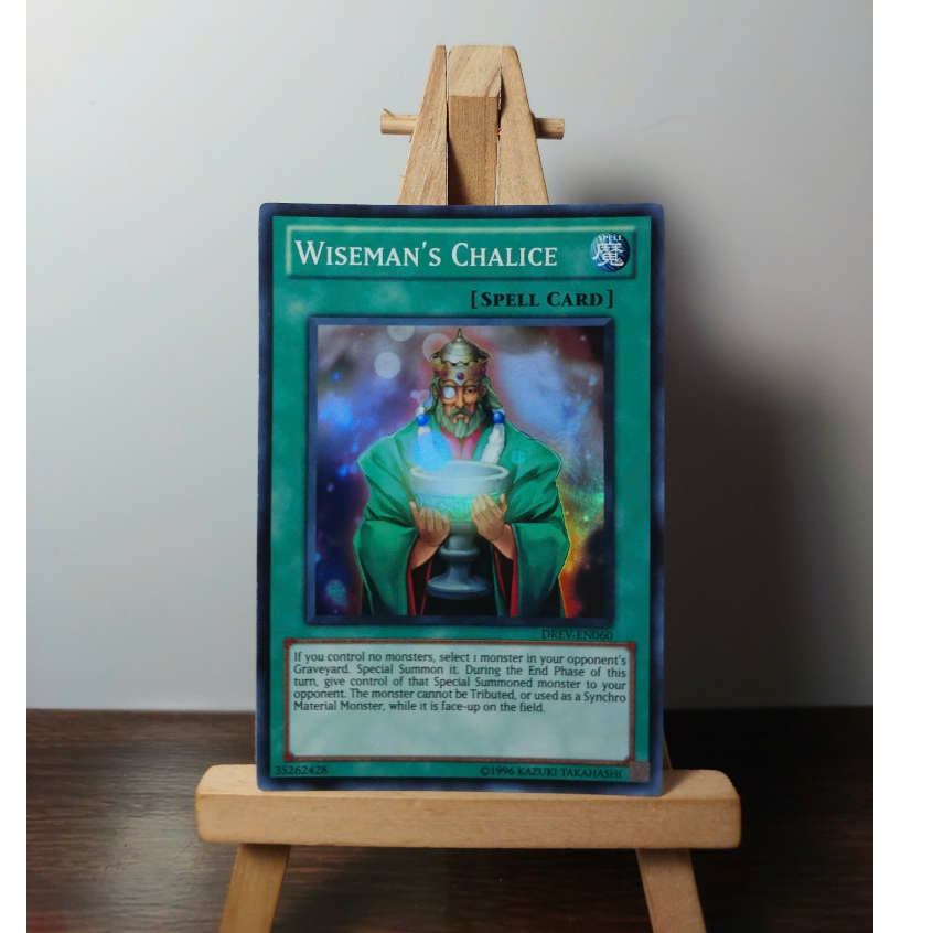 Yugi-oh! Wiseman's Chalice Drev-en060 Super Inglés