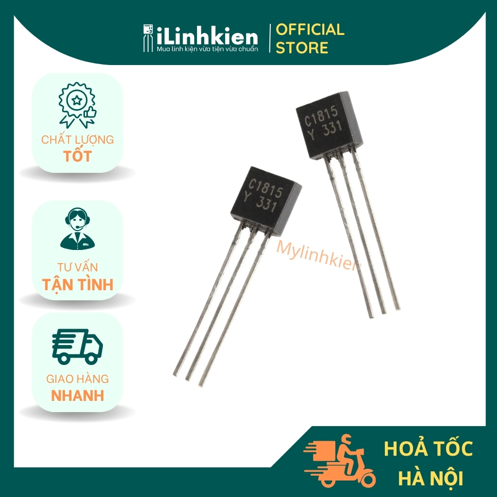 C1815 Transistor 0.15A 60V TO-92 chất lượng tốt túi 10 con | Shopee ...