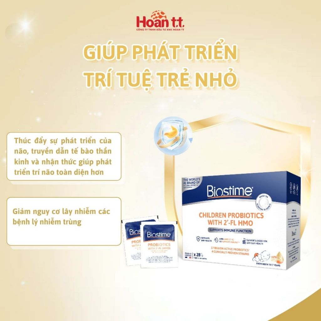 Ảnh Men Vi Sinh Hỗ Trợ Tiêu Hóa Cho Bé Biostime - Men Bổ Sung Lợi Khuẩn ProBiotic - Men Tiêu Hóa Cho Trẻ 1