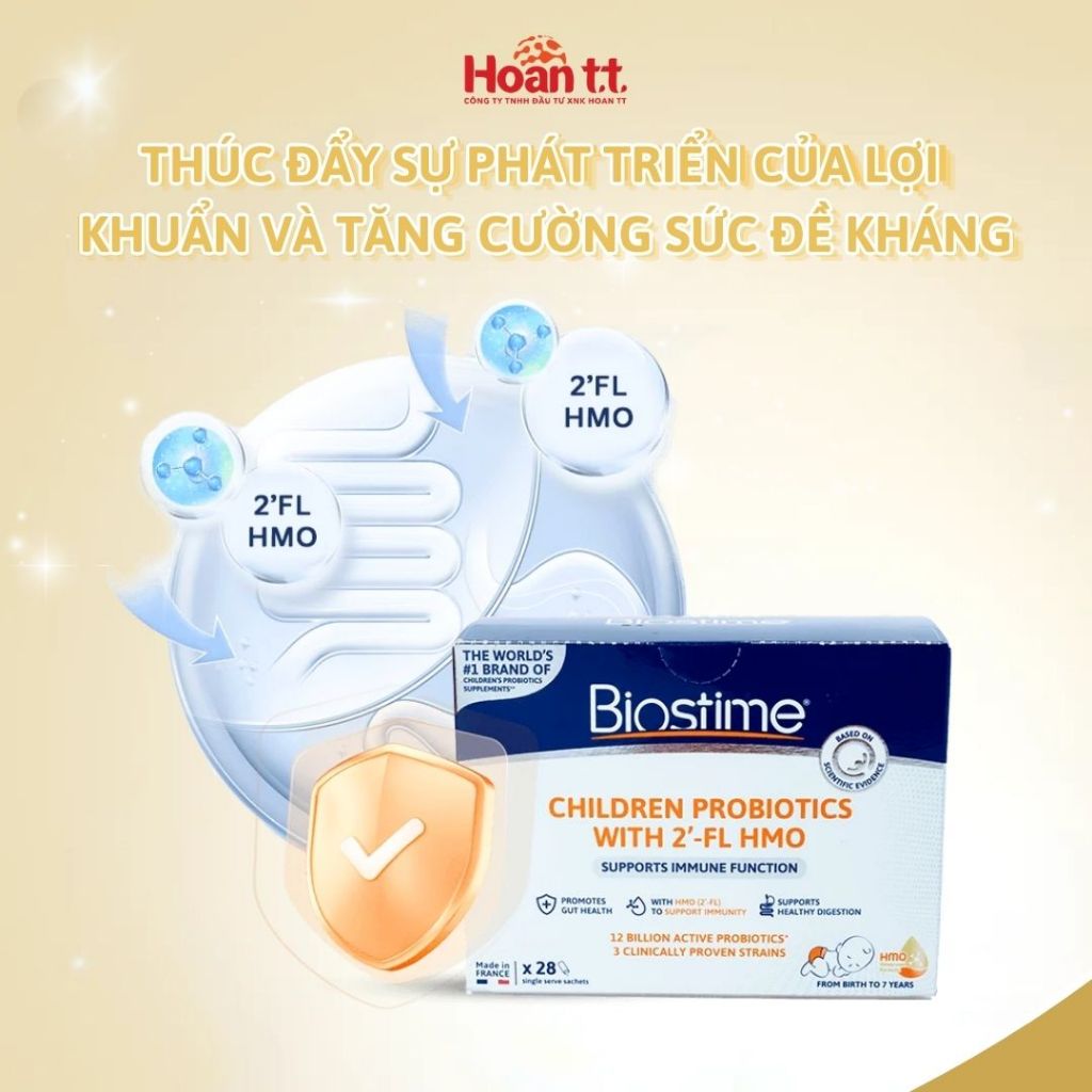 Ảnh Men Vi Sinh Hỗ Trợ Tiêu Hóa Cho Bé Biostime - Men Bổ Sung Lợi Khuẩn ProBiotic - Men Tiêu Hóa Cho Trẻ 3