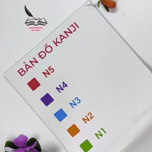 Sách- Tiếng Nhật Hack Não - Bản Đồ Kanji -2500 Kanji Từ N5 Đến N1