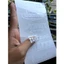 Tờ PROTI-DOMINO chữ trắng in UV nền trong suốt. Decal chống nước. Logo Sticker cao cấp