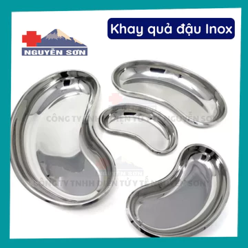 Khay quả đậu, hạt đậu nông Inox đựng dụng cụ y tế