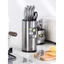 Cắm Dao Kéo Inox 304 Cao Cấp Đáy Thoát Nước Dưới Đáy, KHAY CẮM DAO TRÒN - KHAY4234