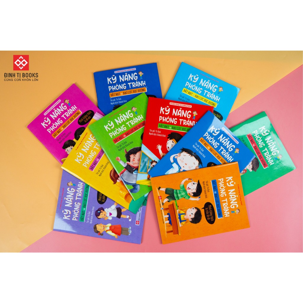 Ảnh Sách - Kỹ năng phòng tránh bắt nạt và bạo lực học đường - Đinh Tị Books 2