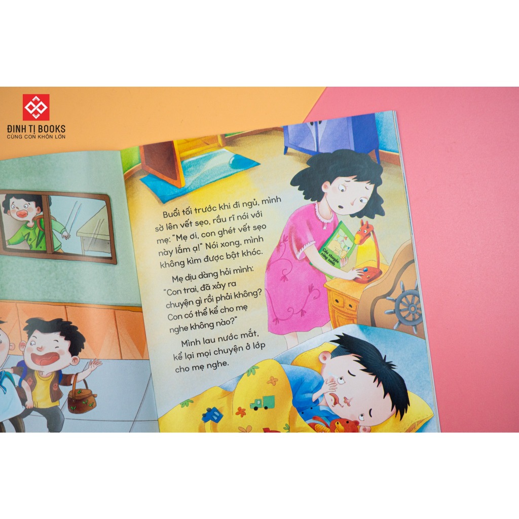 Ảnh Sách - Kỹ năng phòng tránh bắt nạt và bạo lực học đường - Đinh Tị Books 3