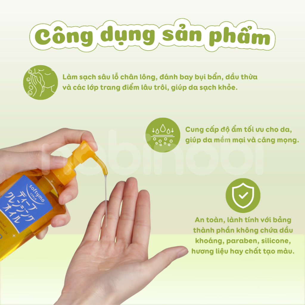 [MUA 2 TẶNG 1] Nước tẩy trang làm sạch nhanh Speedy Cleansing Liquid Kose Softymo Nhật Bản 230ml (Hàng chính hãng)
