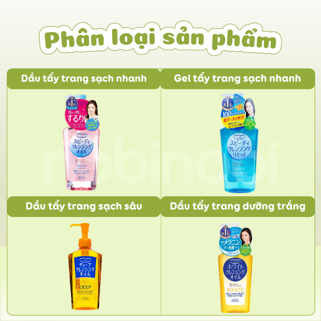 [MUA 2 TẶNG 1] Nước tẩy trang làm sạch nhanh Speedy Cleansing Liquid Kose Softymo Nhật Bản 230ml (Hàng chính hãng)