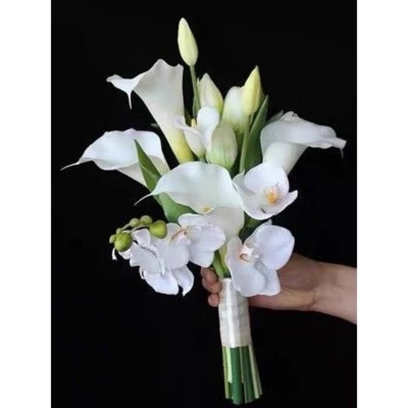 🪭Hoa cầm tay cô dâu cách tân xinh+ chất hoa lụa|PHUKIENCUOIYENLINH