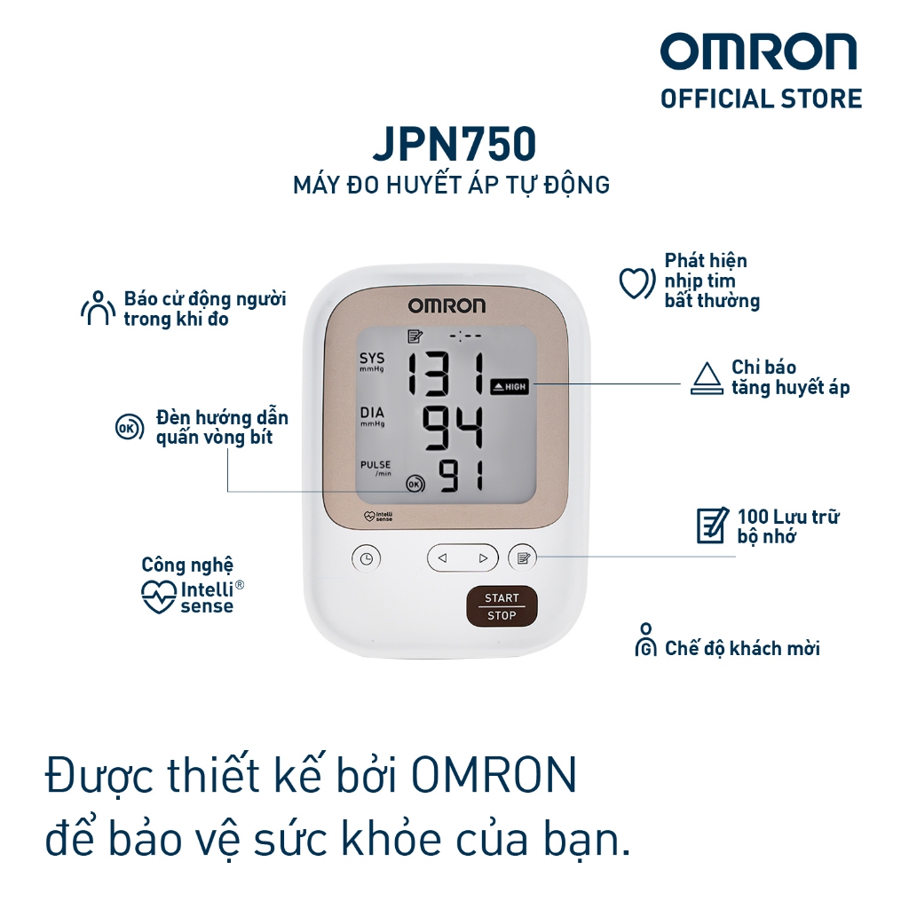 Ảnh Máy đo huyết áp Omron JPN-750 2