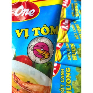 [2 gói/5gói ] - Bột canh hương vị tôm A-one - gói 200g
