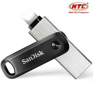 USB SanDisk iXpand Go Flash Drive OTG 3.0 64GB (Bạc) - Phụ Kiện Nhất Tín