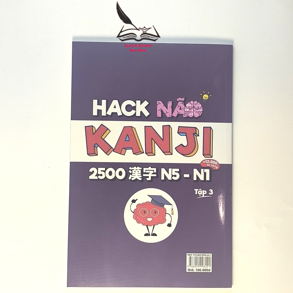 Sách- Luyện Viết Kanji Tập 3- Hack Não Kanji- Tiếng Nhật 21 Ngày