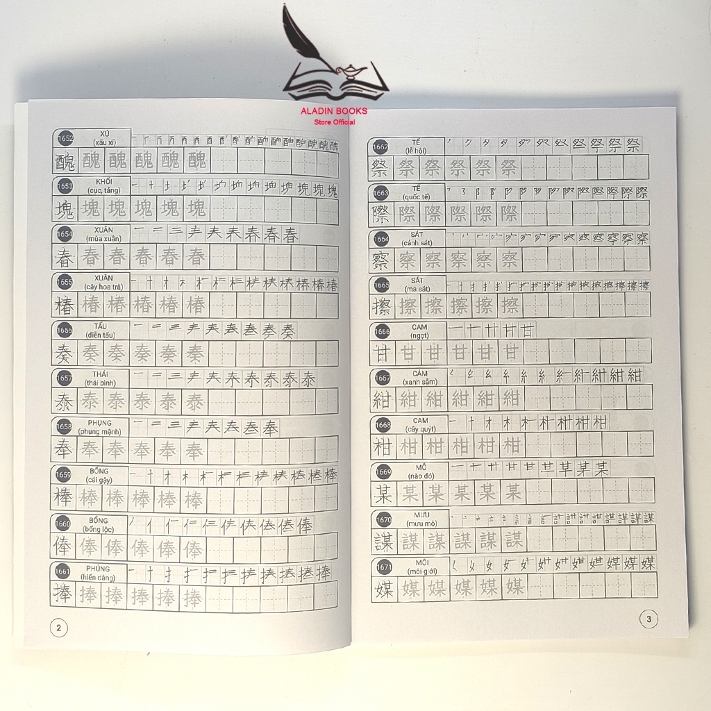 Sách- Luyện Viết Kanji Tập 3- Hack Não Kanji- Tiếng Nhật 21 Ngày