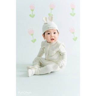 Punchun AW2024 Mũ tai thú Punchun Tea cho bé