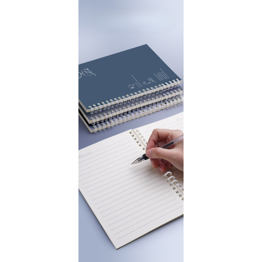 Vở Lò Xo, Sổ Tay Lò Xo Bìa Màu Pastel A5 MESO 120 Trang Kẻ Ngang 70 GSM - Gáy Lò Xo Kép Inox Không rỉ
