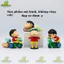 Set 6 Hộp Mù Crayon Shin Chan Cậu Bé Bút Chì MÔ HÌNH TRƯNG BÀY Shin Ủn Mông BlindBox - BỐ KHỦNG LONG