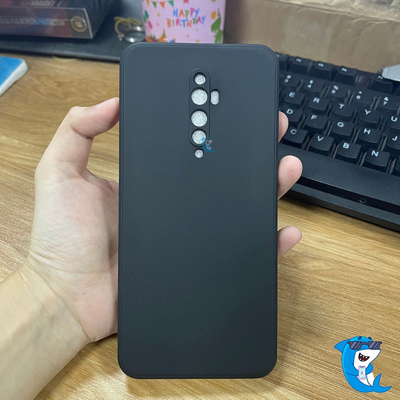Ốp lưng Oppo reno 2F , reno2, reno2 f bảo vệ cam điện thoại toàn diện cạnh vuông nhựa dẻo tpu bibi glass