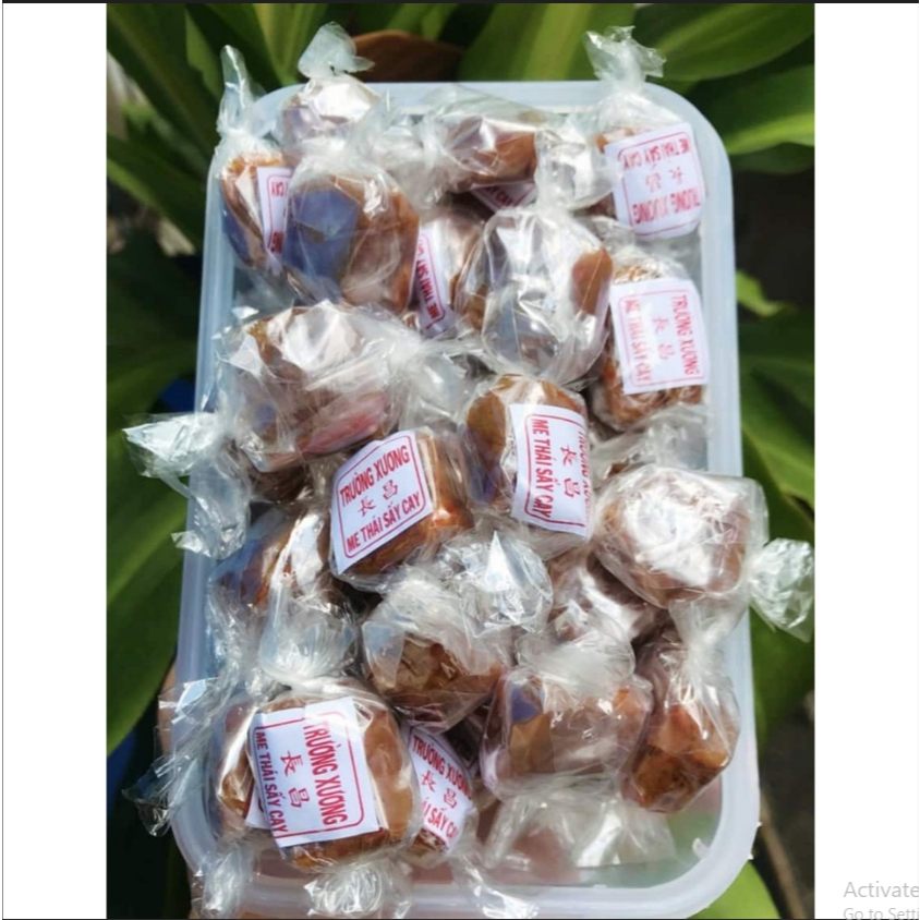 Kẹo me Thái sấy cay Trường Xương loại 1 gói 100g
