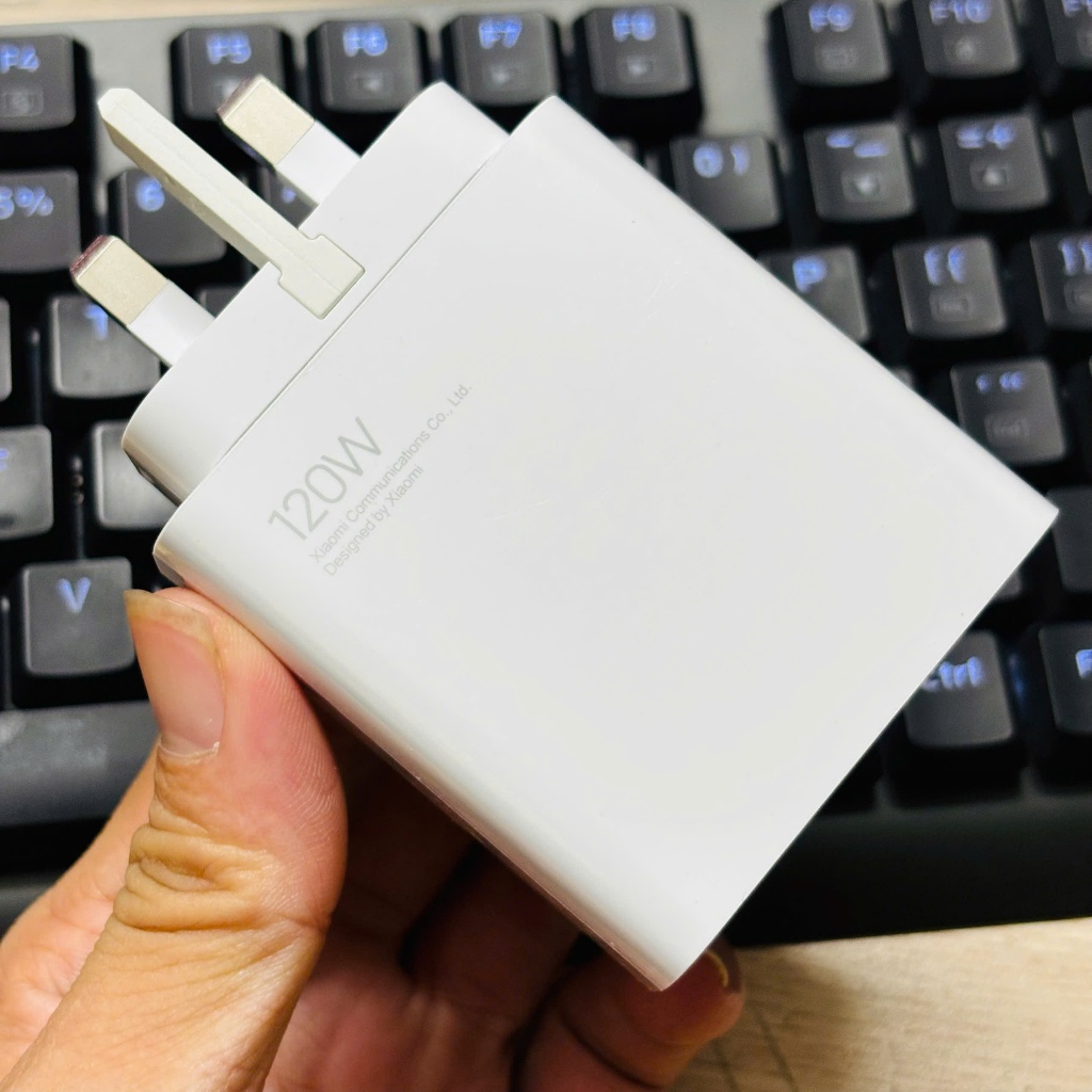 Không hộp- Củ Sạc Nhanh 120W/67W Xiaomi , chân sạc 3 chấu