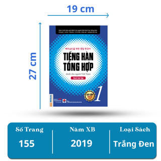 Sách Combo Tiếng Hàn Tổng Hợp Sơ Cấp 1 (Giáo Trình + BT) + Tập Viết Tiếng Hàn - MCBooks Chính Hãng
