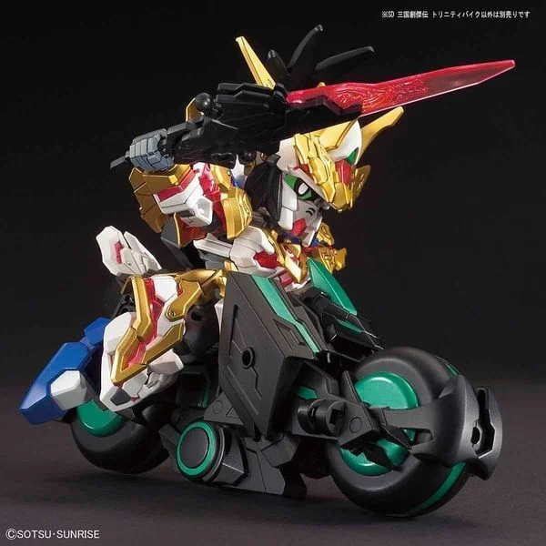 Mô hình lắp ráp SD Trinity Bike Sangoku Soketsuden (New Seal)