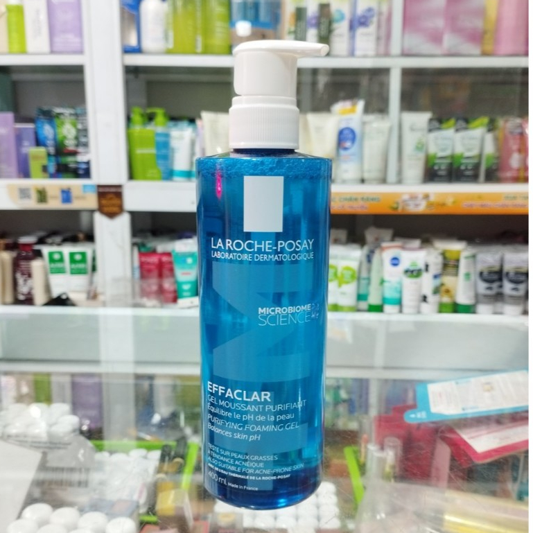 GEL RỬA MẶT TẠO BỌT DA DẦU NHẠY CẢM LA ROCHE-POSAY EFFACLAR MICROBIOME ...